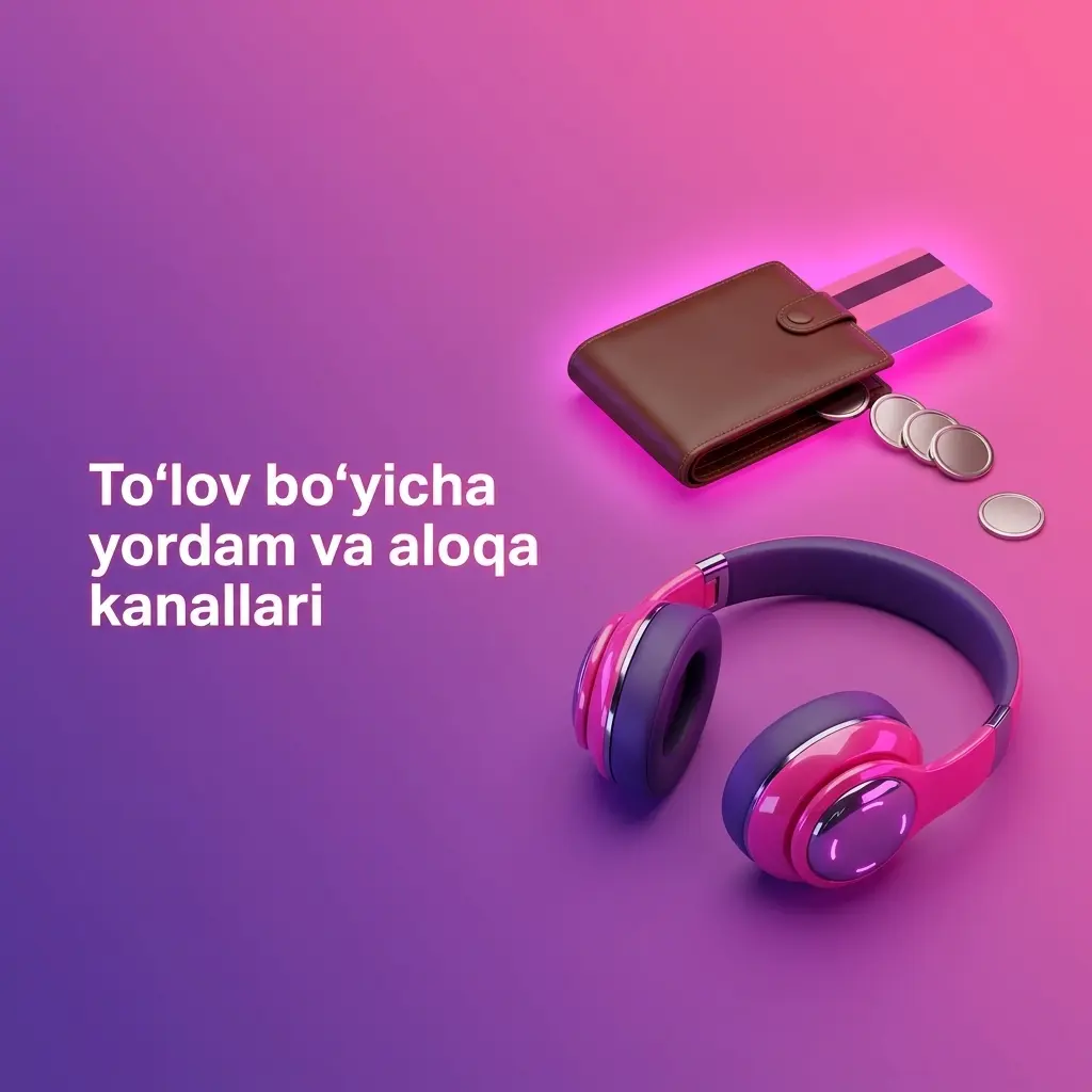 To‘lov bo‘yicha yordam: hisob ichidagi suhbat, kassa so‘rovlari, hujjat tekshiruvi va elektron pochta