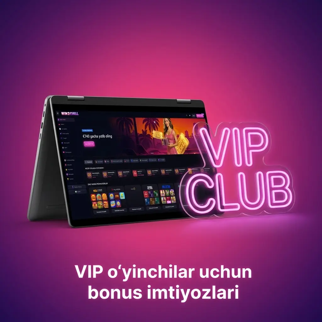 Win2Chill VIP dasturi: Bronza, Kumush, Oltin va Platina darajalari, keshbek va shaxsiy bonuslar